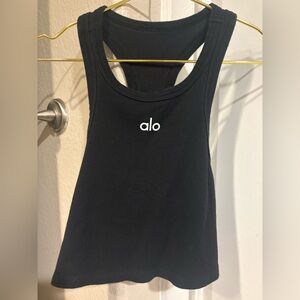 ALO Yoga Classic Black Tank Top